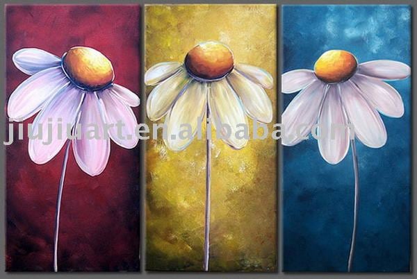 Abstract Art Paintings Flowers