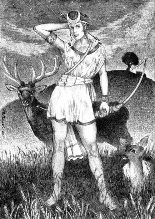 Artemis The Greek Goddess Of The Hunt And The Moon