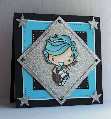 Blue Rockstar Logo