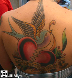 Broken Heart Tattoos For Girls