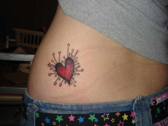 Broken Heart Tattoos For Girls