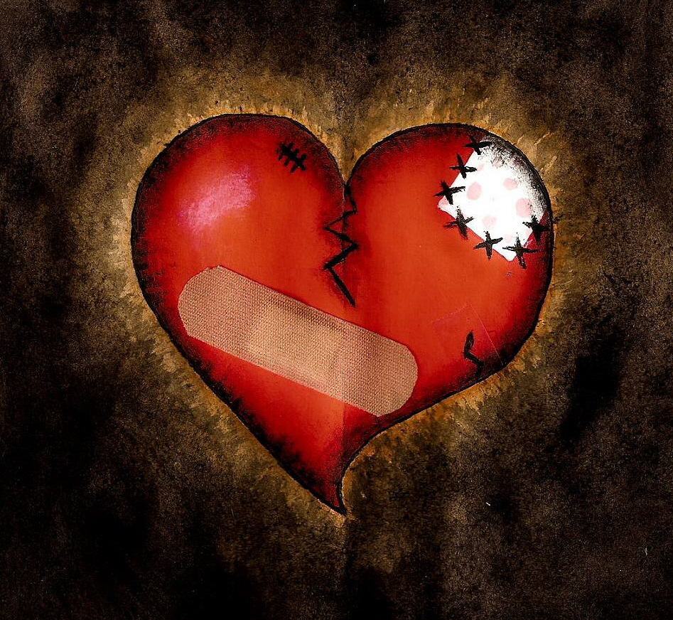 Broken Heart Tattoos For Girls