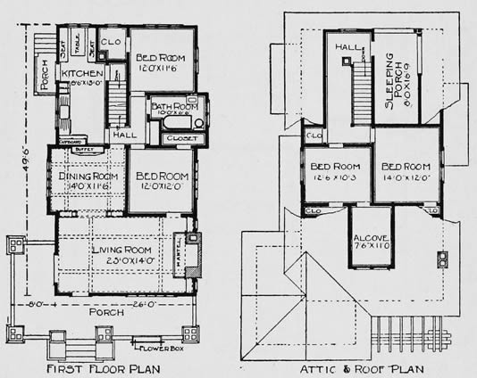 Bungalow House Plans With Pictures