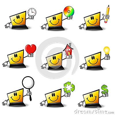 Cartoon Images Computers