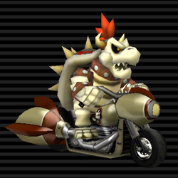 Dry Bowser Mario Kart