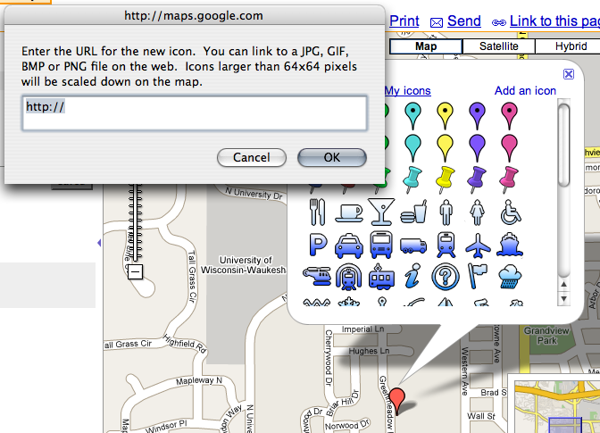 Google Map Icon Maker