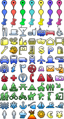 Google Map Icons Free