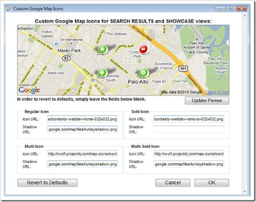 Google Map Icons List