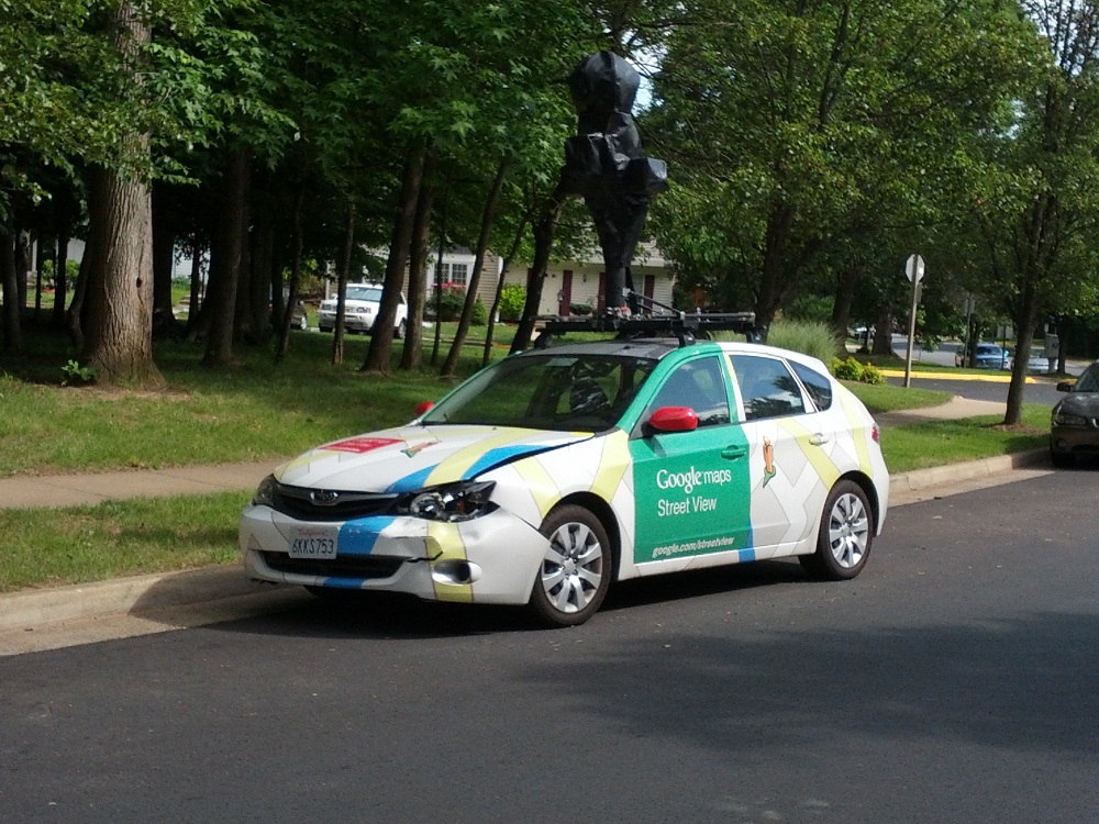 Google Maps Car Crash