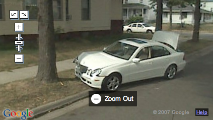 Google Maps Car Crash