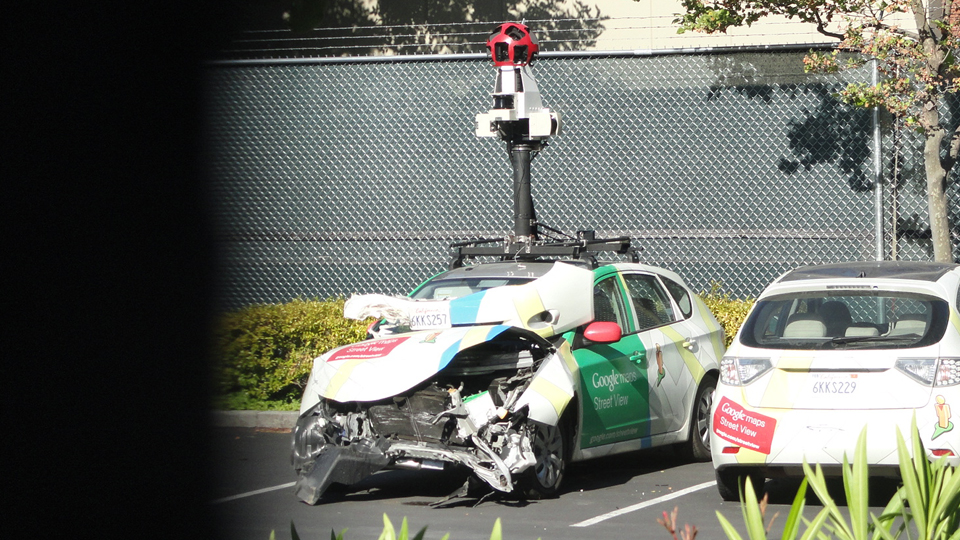 Google Maps Car Crash