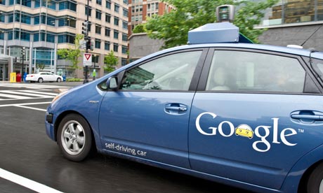 Google Maps Car Driverless