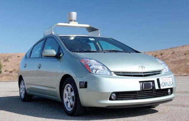 Google Maps Car Driverless