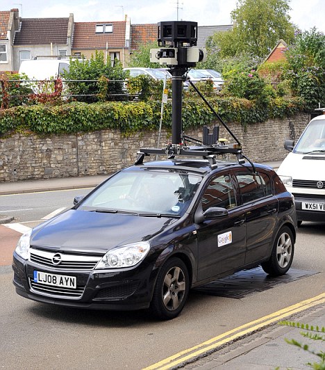 Google Maps Car Interior