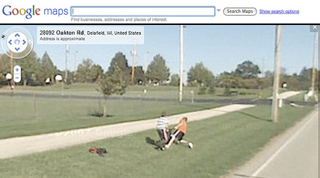 Google Maps Funny Sightings 2012
