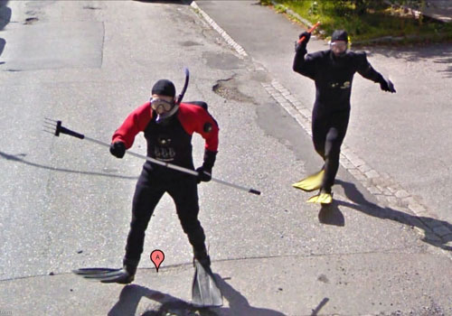 Google Maps Funny Sightings