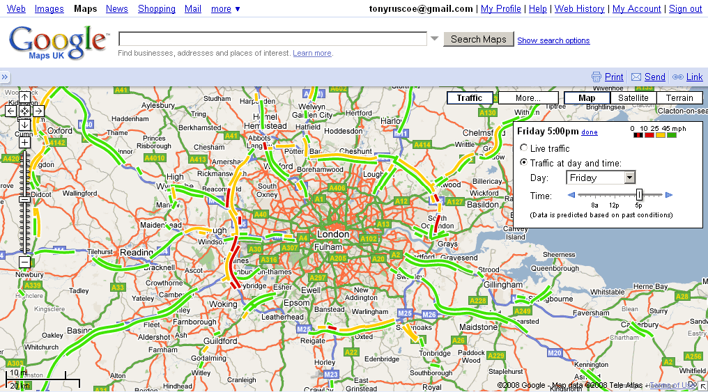 Google Maps Uk