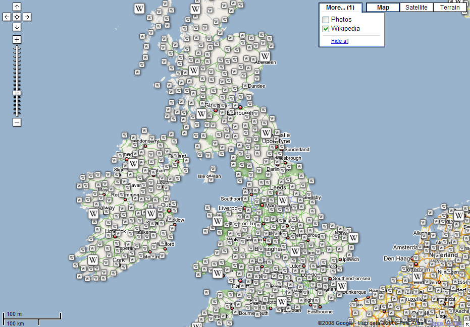 Google Maps Uk