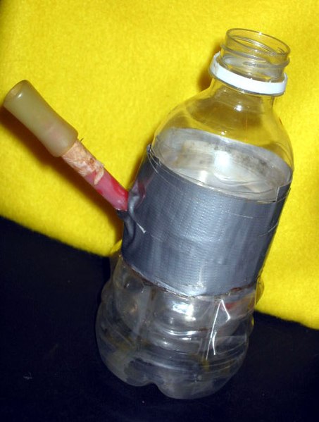 How To Make A Water Bottle Bong Easy