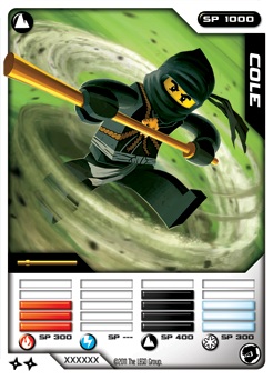 Lego Ninjago Kai Dx Card