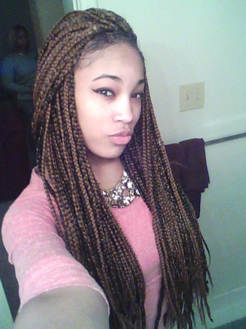 Long Box Braids Tumblr