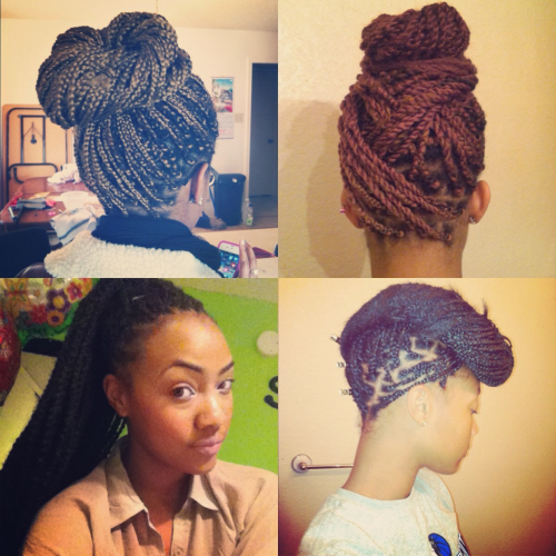 Long Box Braids Tumblr