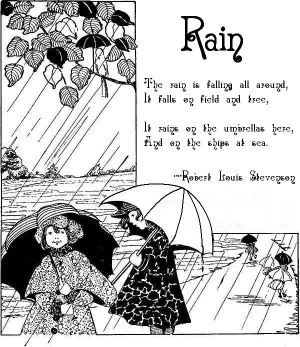 Rain Poems For Kids In English