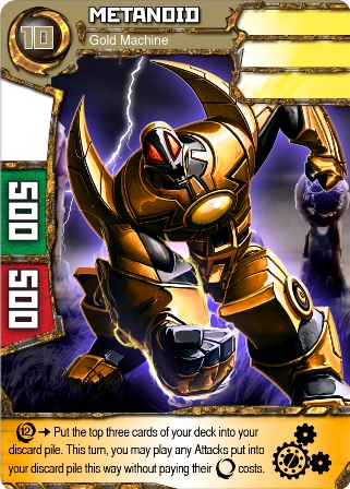 Redakai Gold Monsters