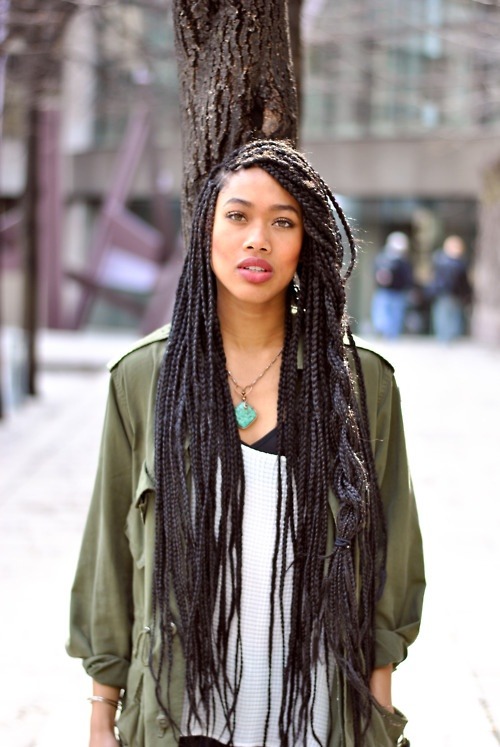 Short Box Braids Tumblr