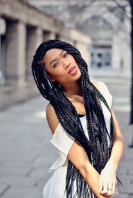 Short Box Braids Tumblr