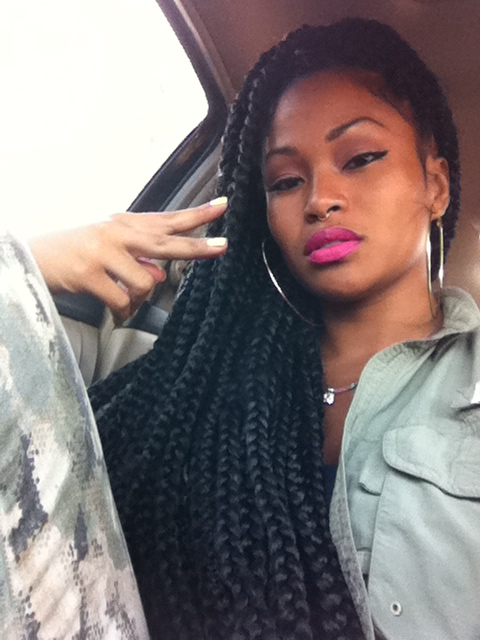 Short Box Braids Tumblr