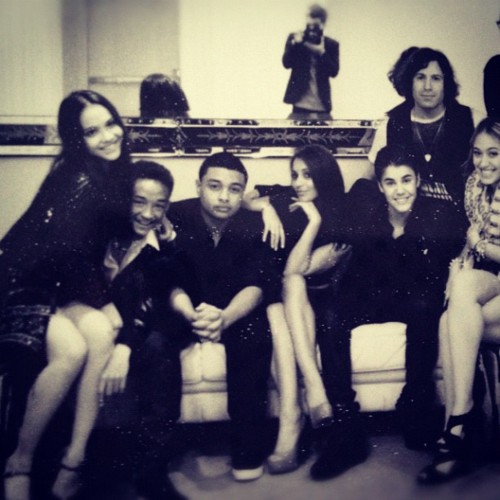 Stella Hudgens And Jaden Smith Kissing
