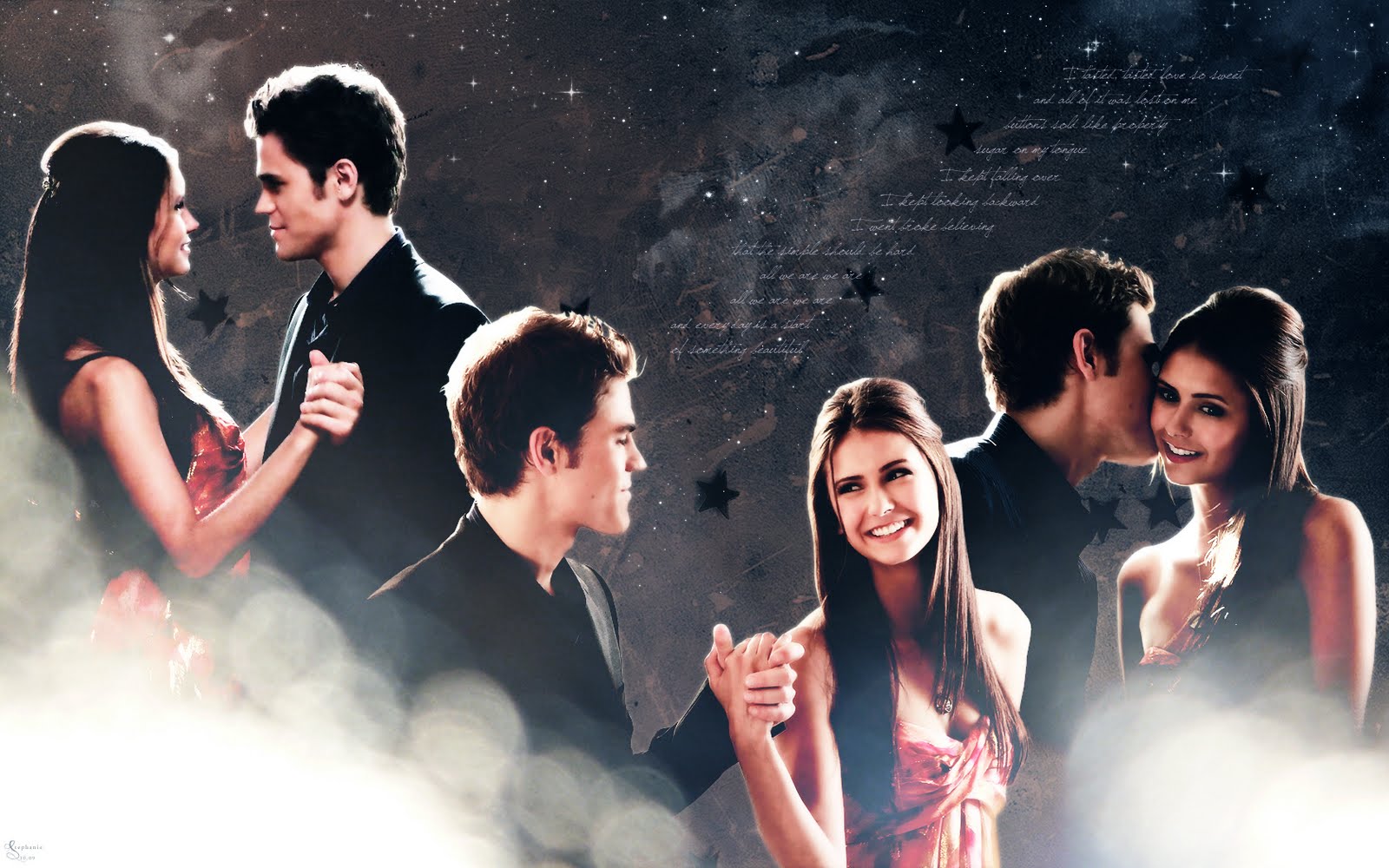The Vampire Diaries Elena Stefan Say