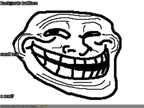 Trollface Text Art Small