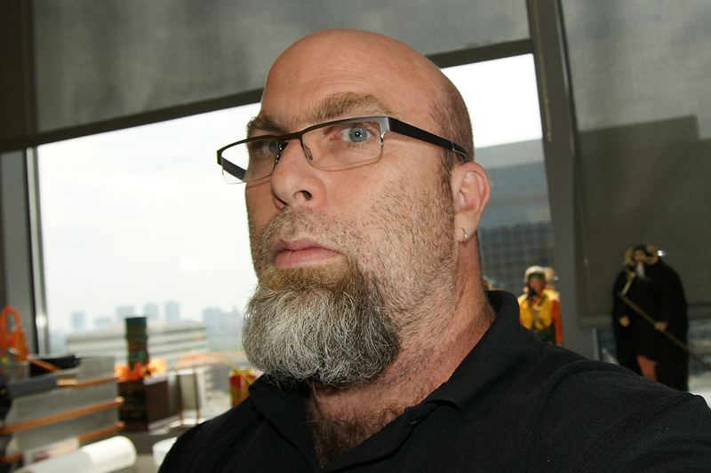 Bald Goatee