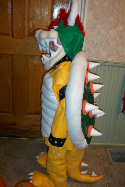 Bowser Costume Pattern