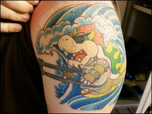 Bowser Tattoo Happy Birthday Rick