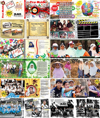 Contoh Buku Tahunan Sekolah