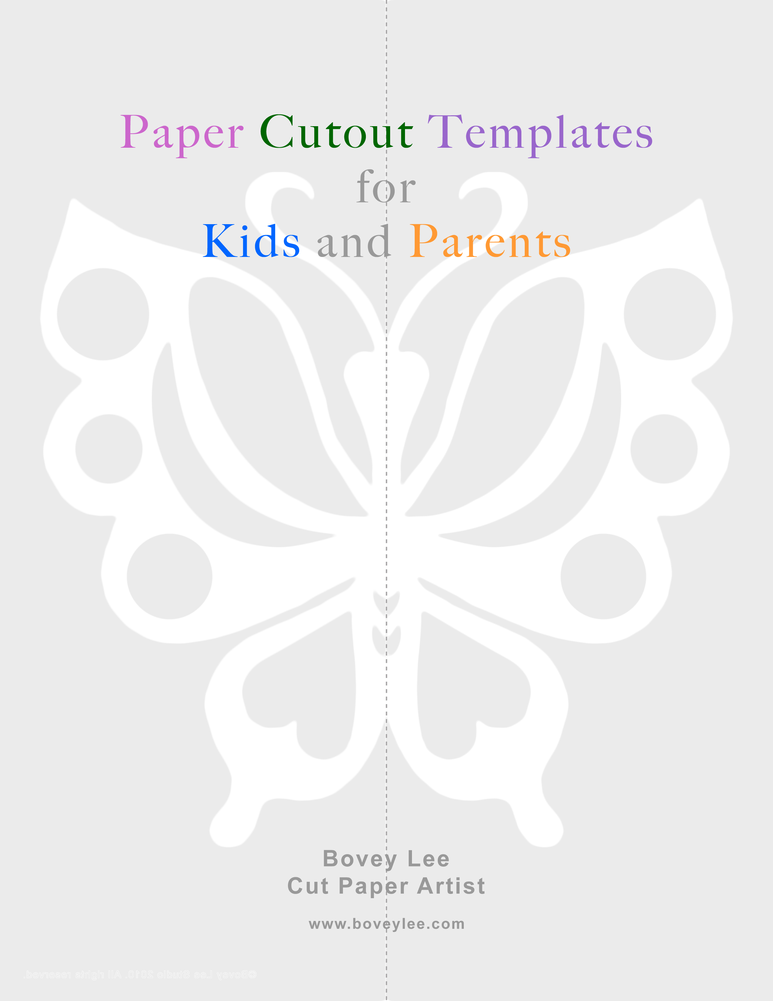 Dotted Line Paper Template