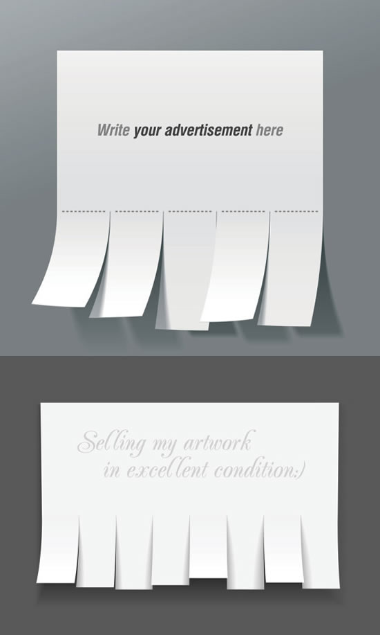Dotted Line Paper Template