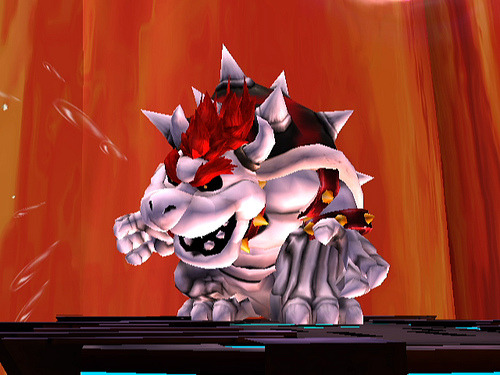 Dry Bowser Mario Kart