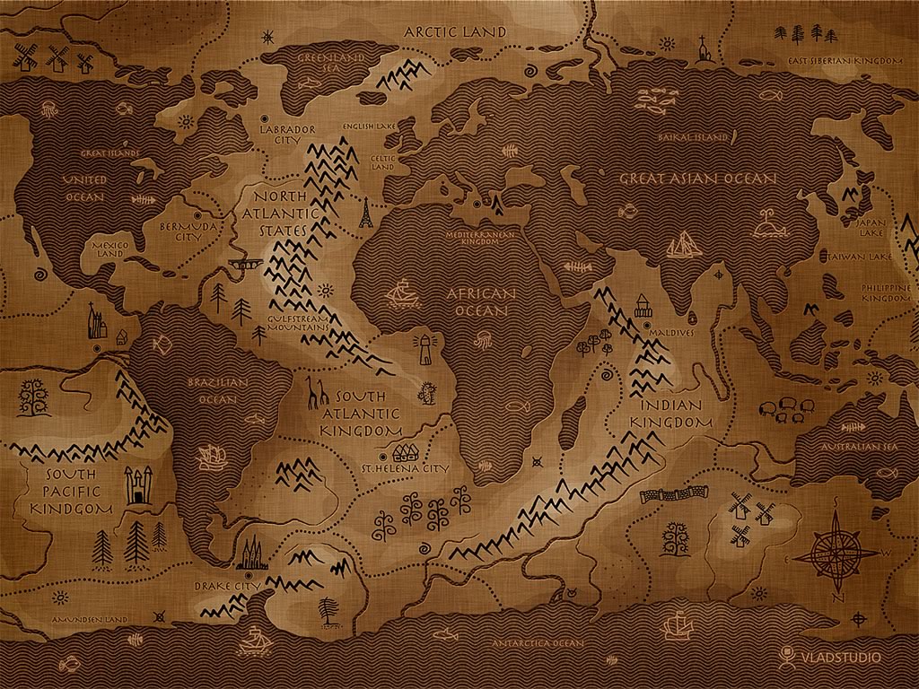 Earth Full Map
