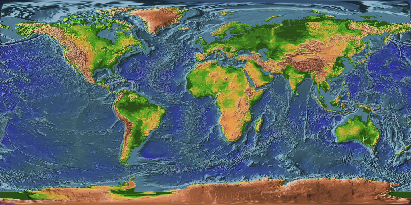 Earth Full Map