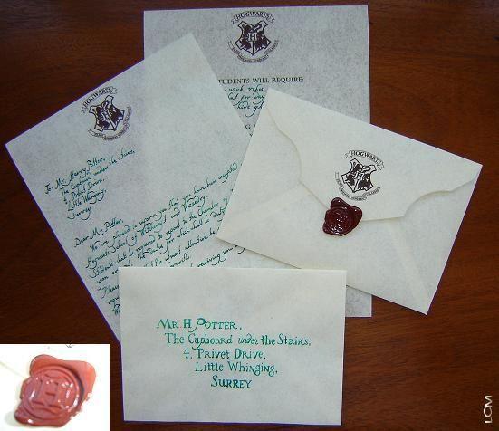 Hogwarts Acceptance Letter Template Free