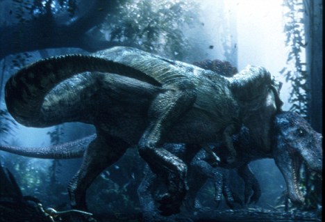 Jurassic Park 3 Spinosaurus Vs Tyrannosaurus