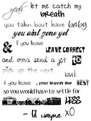 Lil Wayne Quotes On Love