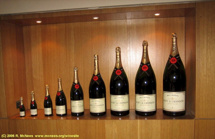 Moet Champagne Bottle Sizes