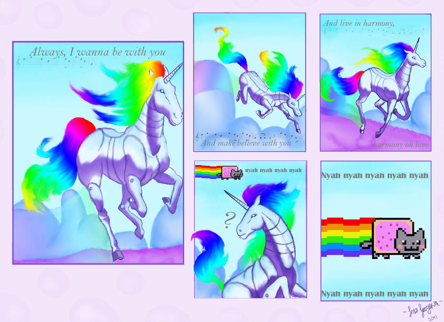 Nyan Cat Unicorn Game