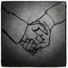 Pencil Drawings Of People Holding Hands