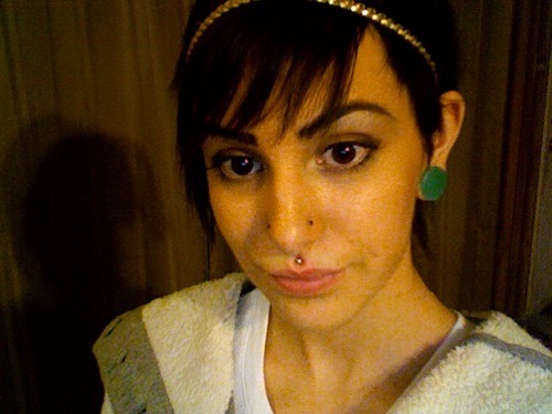 Philtrum Pierced